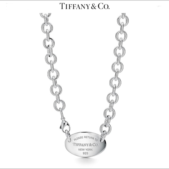 Return to Tiffany & Co. 925 Sterling Necklace Classic and Engravable - Picture 9 of 9